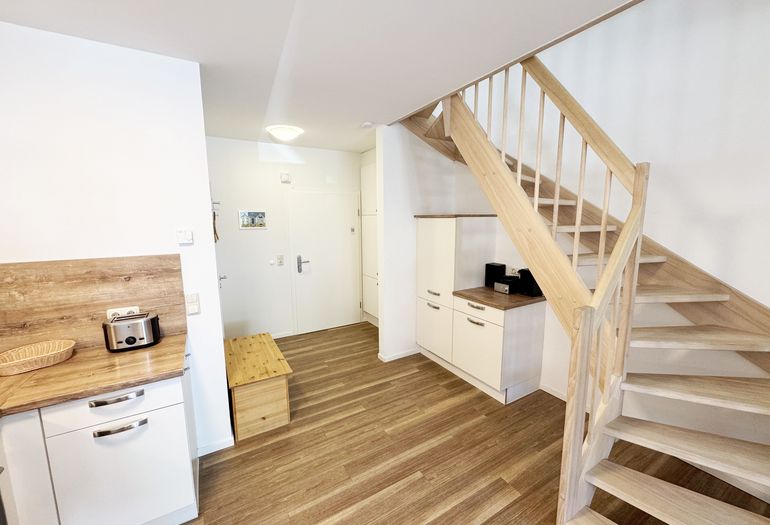 Treppenbereich zum Obergeschoss