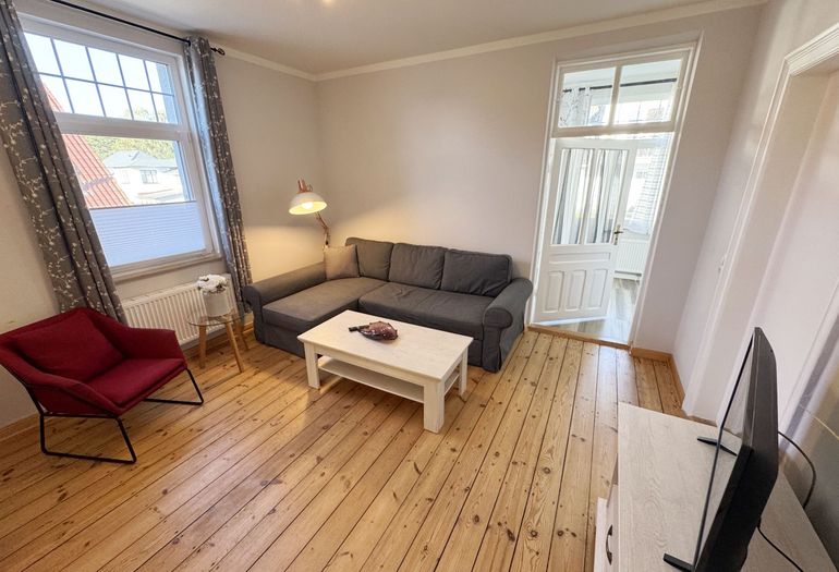 gemütlicher Wohnbereich mit Couch