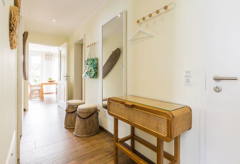 Flur mit Garderobe