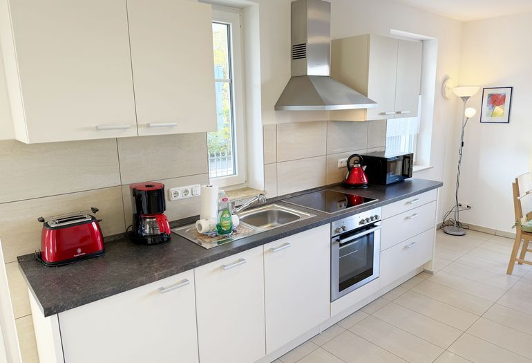 Haus Möwe Wohnung 01 - moderne Küchenzeile Haus Möwe Wohnung 01 - moderne Küchenzeile