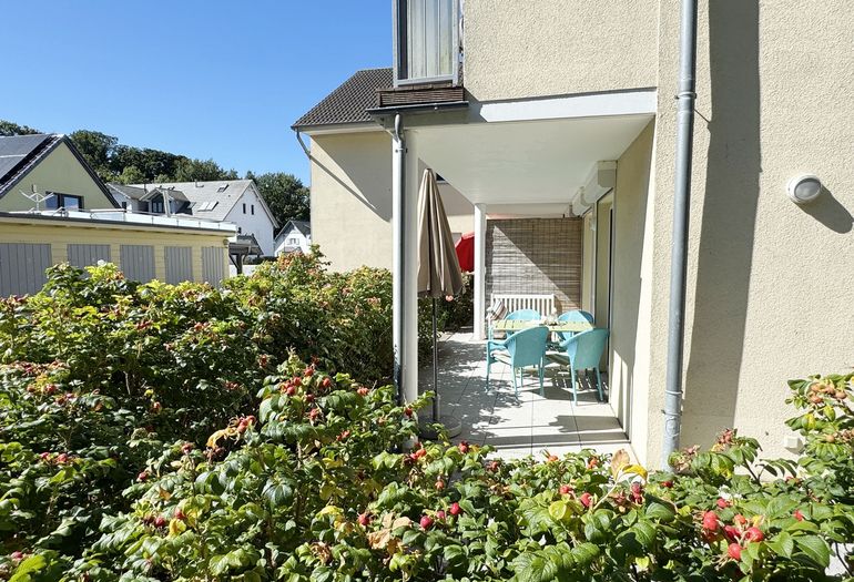 überdachte Terrasse