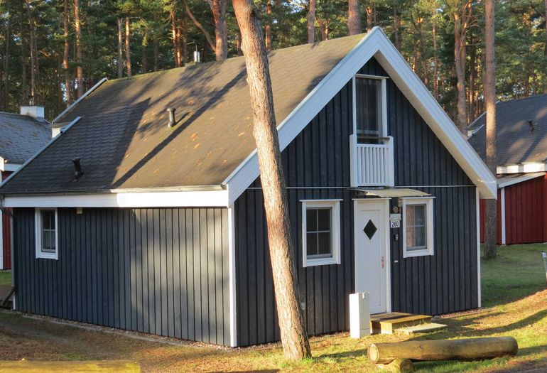 seitlicher Blick zum Haus Walddüne
