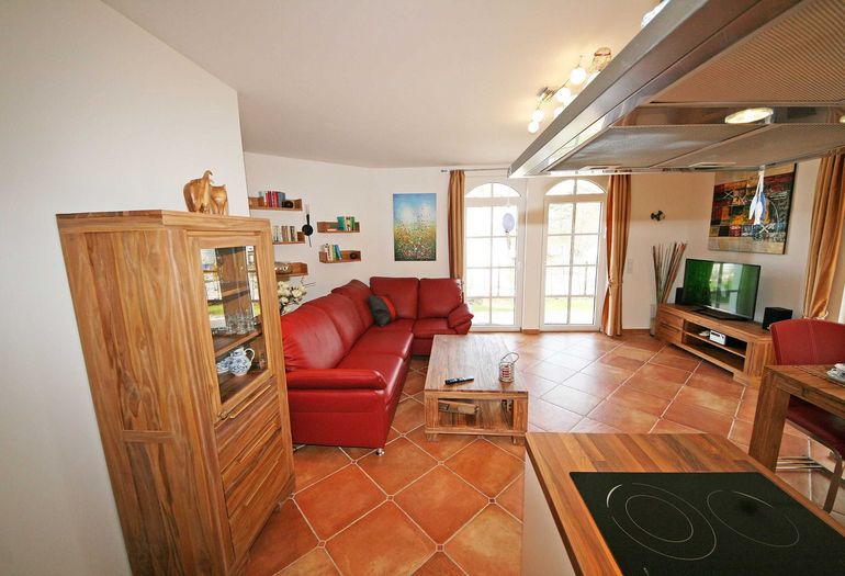 Wohnbereich mit Eckcouch Wohnbereich mit Eckcouch