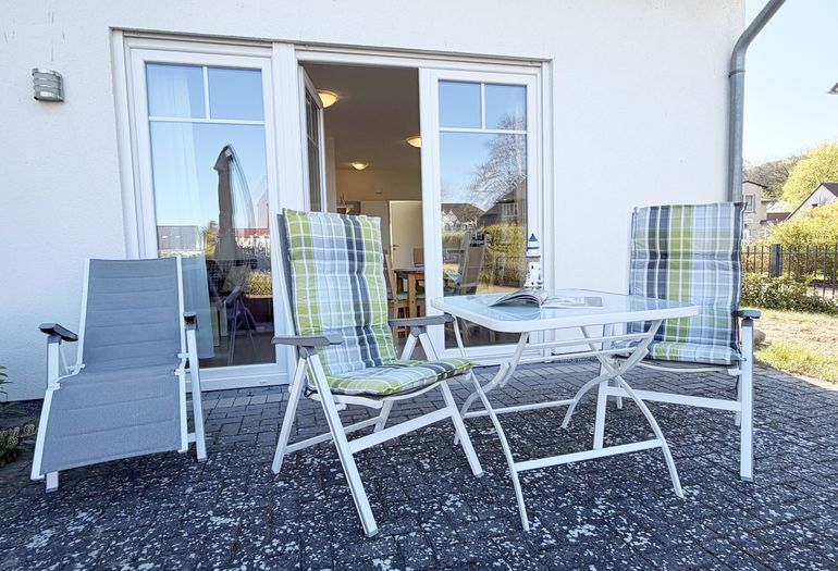 Haus Möwe - Terrasse von der Wohnung 01 Haus Möwe - Terrasse von der Wohnung 01