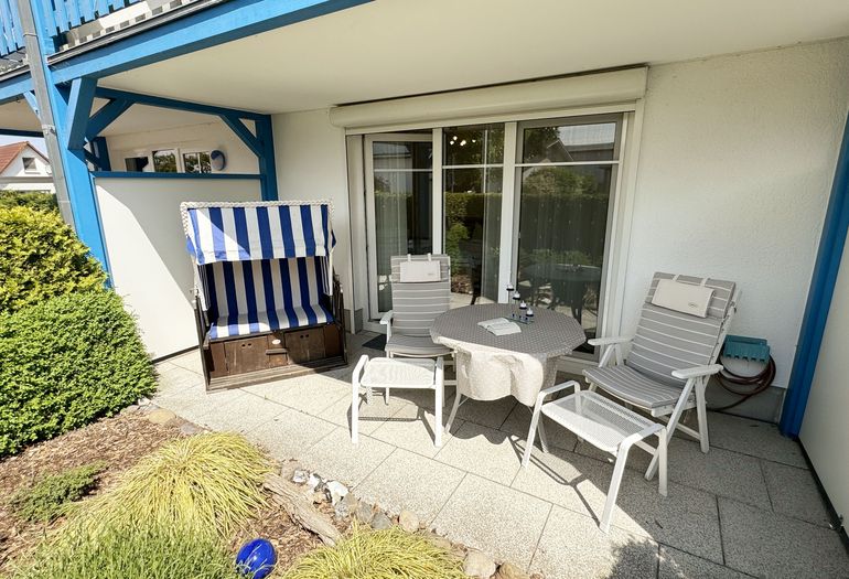 bestuhlte Terrasse