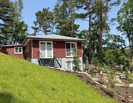 Haus Düne mit Sauna - Doppelhaushälfte Nr. 1 mit Terrasse & Sauna