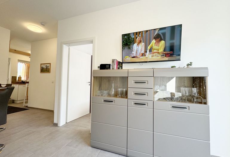 Wohnbereich mit TV