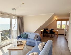 Zollhaus Klein Zicker - Wohnung 05 mit Südbalkon und Meerblick