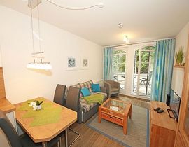 Haus Meeresblick Baabe - A 3.15 Steuerbord mit Balkon