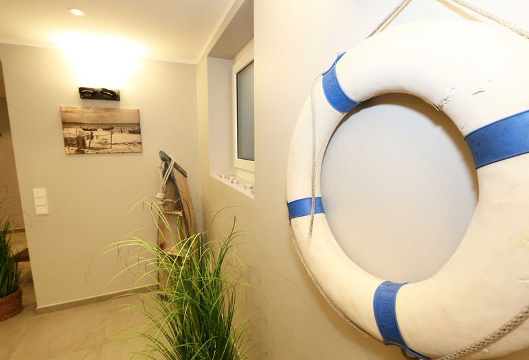 Dekoration Ruhezone Sauna