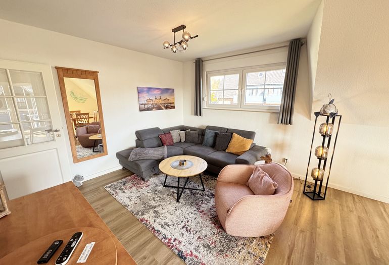 Wohnzimmer der Ferienwohnung