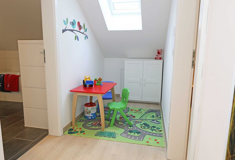 Kinderspielecke im Obergeschoss Kinderspielecke im Obergeschoss