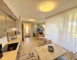 Haus Inselperle Whg. 05 mit Balkon und Boddenblick