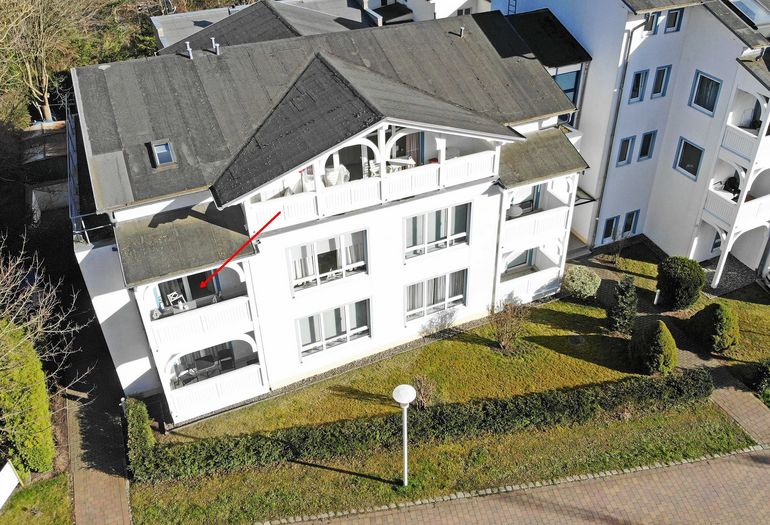Haus Holstein von oben