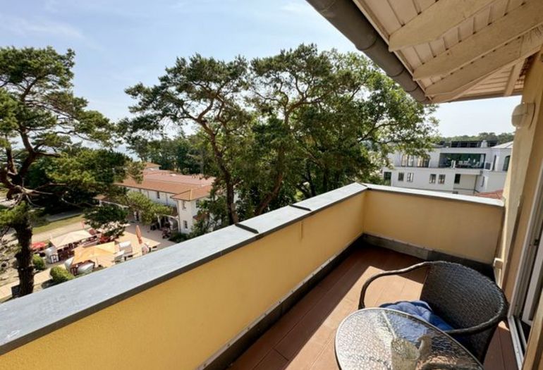 Balkon mit Blick aufs Meer Balkon mit Blick aufs Meer