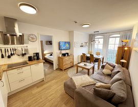 Haus Meeresblick Baabe - A 1.23 Strandmuschel mit Balkon