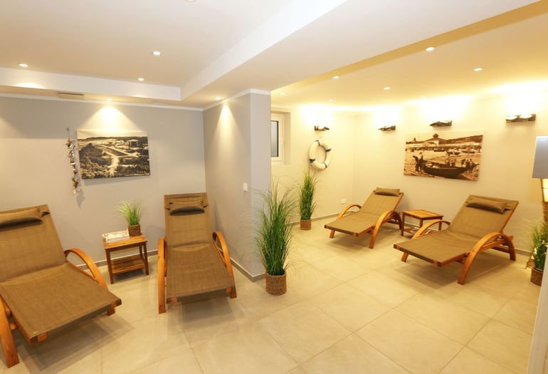 Ruheraum im Wellnessbereich Ruheraum im Wellnessbereich