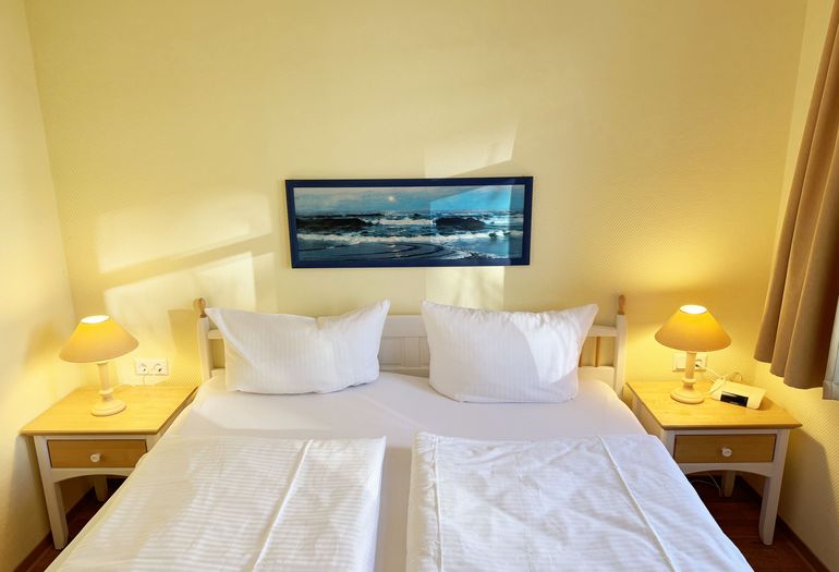 Hauptschlafzimmer mit Doppelbett Hauptschlafzimmer mit Doppelbett