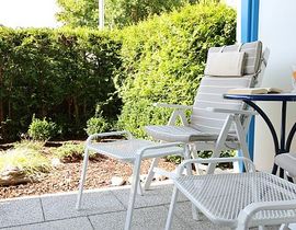 1-Raumappartement Kleine Perle mit Terrasse