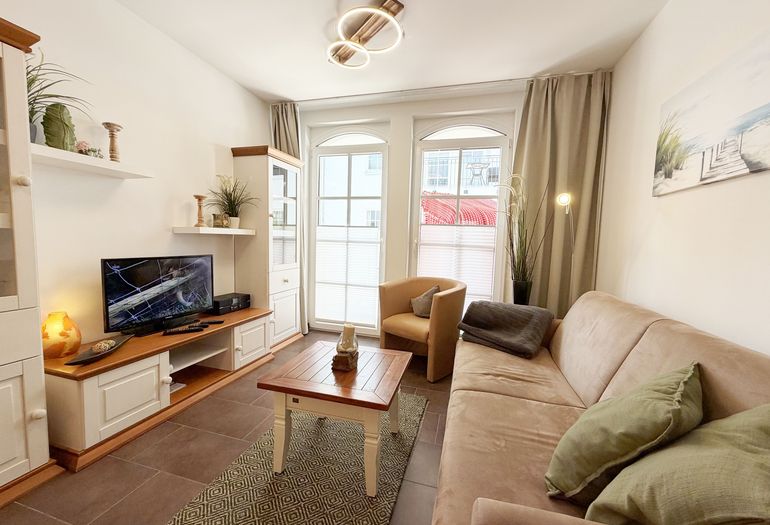 Haus Meeresblick A 0.04 Weiße Düne-Wohnbereich Haus Meeresblick A 0.04 Weiße Düne-Wohnbereich