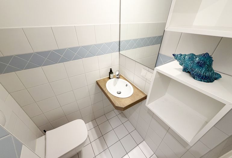 Kurparkresidenz in Baabe WE 15 - Gäste-WC Kurparkresidenz in Baabe WE 15 - Gäste-WC
