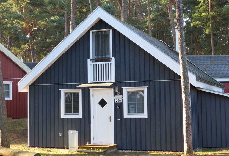 Blick auf den Eingang