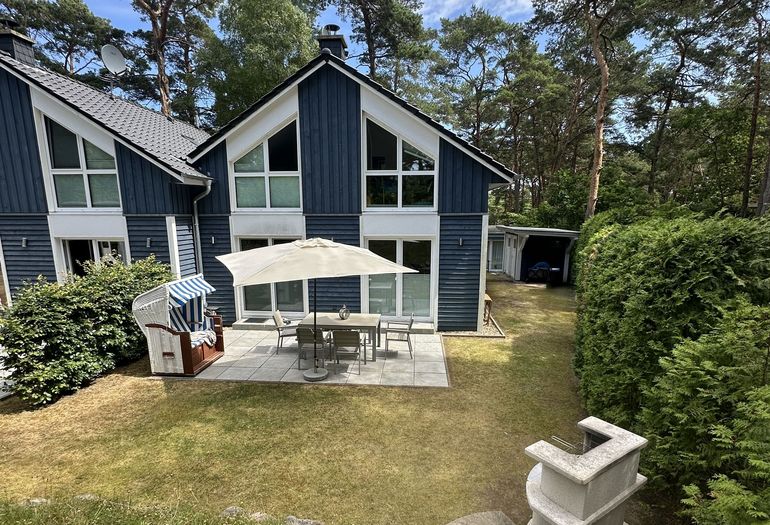 Ferienhaus Blaue Welle - Hausansicht Ferienhaus Blaue Welle - Hausansicht