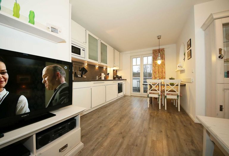 Wohnzimmer mit TV