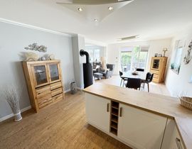 Ferienhaus Uns lütt Hus mit Sauna, Kamin & Terrasse