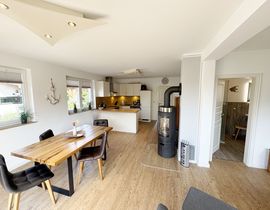 Ferienhaus Uns lütt Hus mit Sauna, Kamin & Terrasse