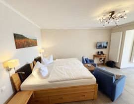 Zollhaus Klein Zicker - Wohnung 02 mit Südterrasse und Meerblick