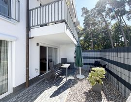 Ferienwohnung 01 Strandgut mit Terrasse