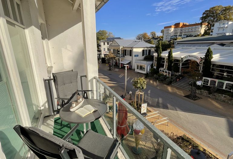 Appartementanlage Granitz Balkon