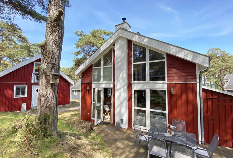 Blick von hinten auf das Haus