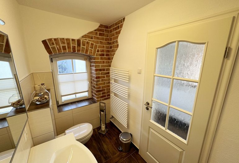 Gäste WC mit Waschmaschine