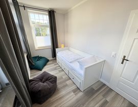 Haus Seestern Whg. 2 Rosengarten mit Terrasse und Sauna