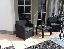 Haus Meeresblick Baabe - A 1.10 Nautica mit Balkon