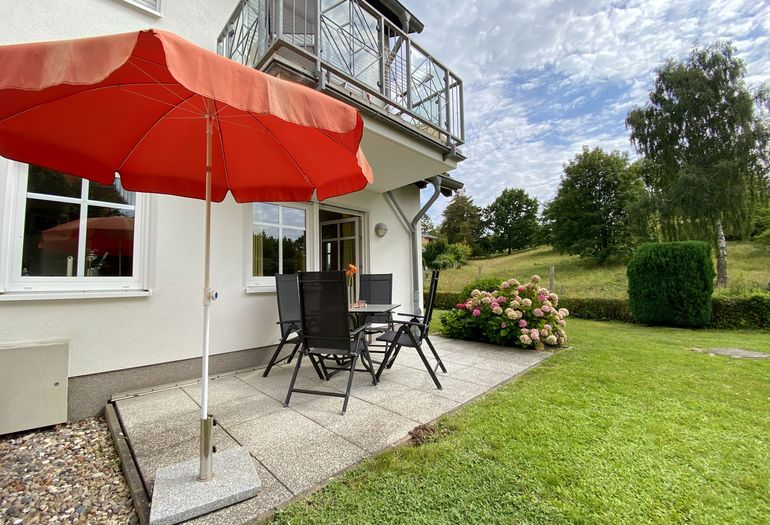Dünenhaus Göhren Whg. 01 - Terrasse Dünenhaus Göhren Whg. 01 - Terrasse