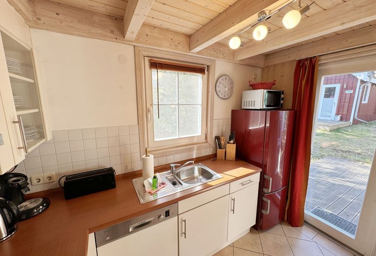 Ferienhaus Sprottenkiste - Küchenbereich Ferienhaus Sprottenkiste - Küchenbereich