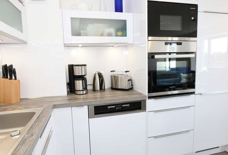 moderne Küchenzeile