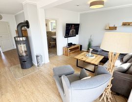 Ferienhaus Uns lütt Hus mit Sauna, Kamin & Terrasse