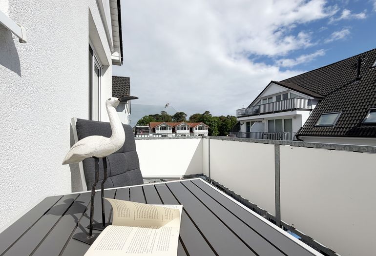 Ferienwohnung Strandmöwe mit Balkon (Süd/Ost)