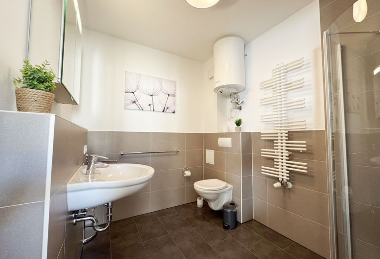 Badezimmer mit WC