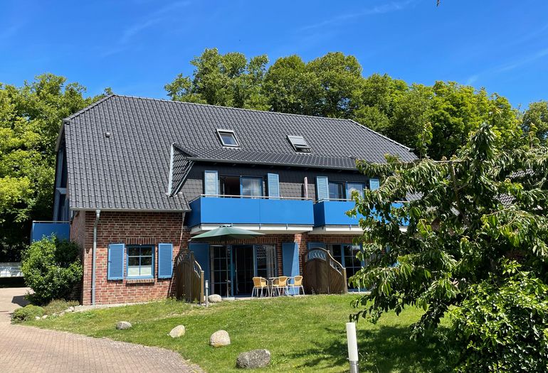 Blick von Hinten auf das Haus Selliner See Haus 1