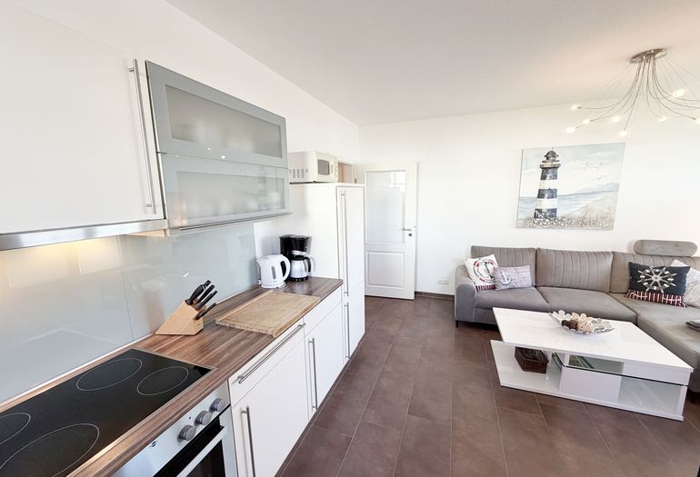 Ferienwohnung Nr. 05 LEON - Kochbereich Ferienwohnung Nr. 05 LEON - Kochbereich