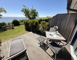 Zollhaus Klein Zicker - Wohnung 02 mit Südterrasse und Meerblick
