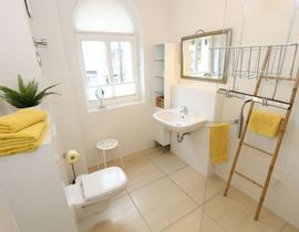 Villa Wilhelmine - Whg. 03 Kreidezimmer mit Südbalkon