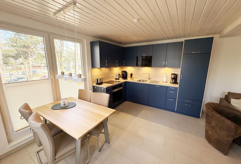 moderne Einbauküchenzeile