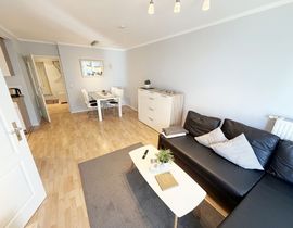 Ferienwohnung 01 Strandgut mit Terrasse