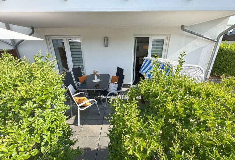 bestuhlte Terrasse